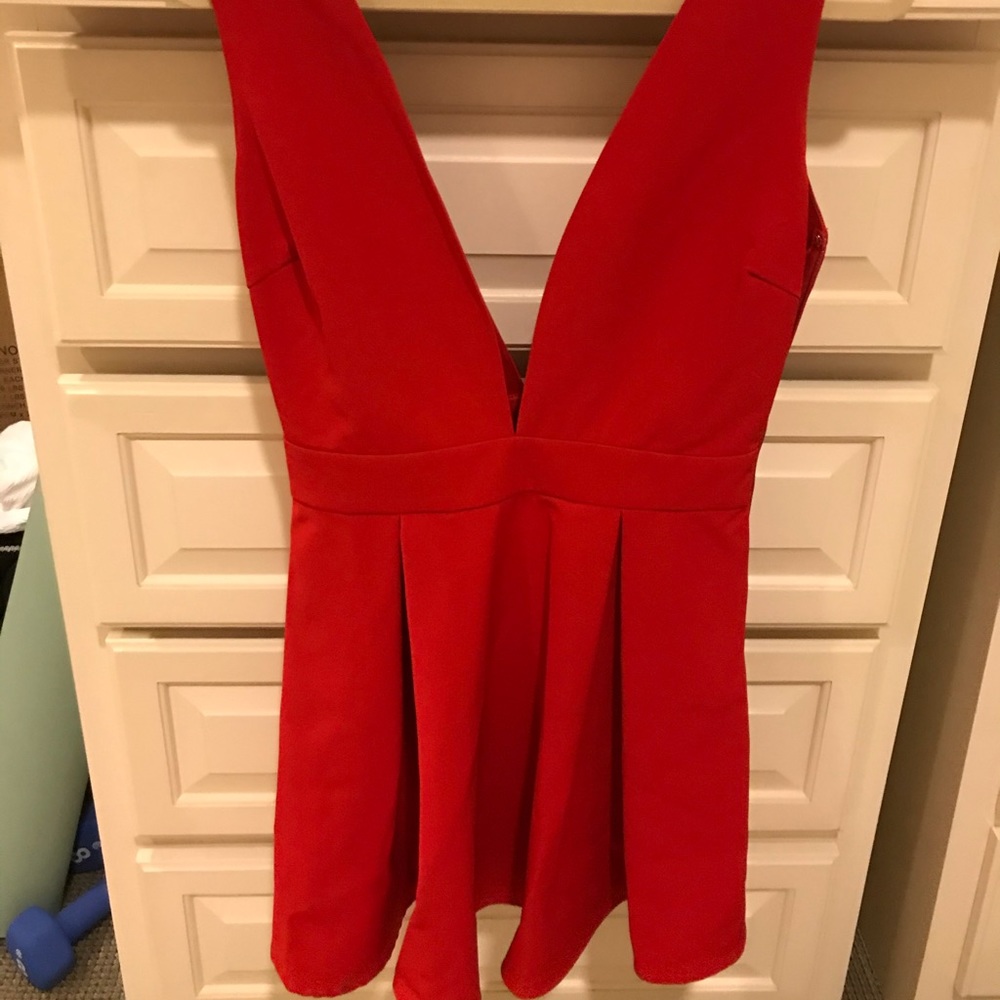 Bloomingdales Red Dress